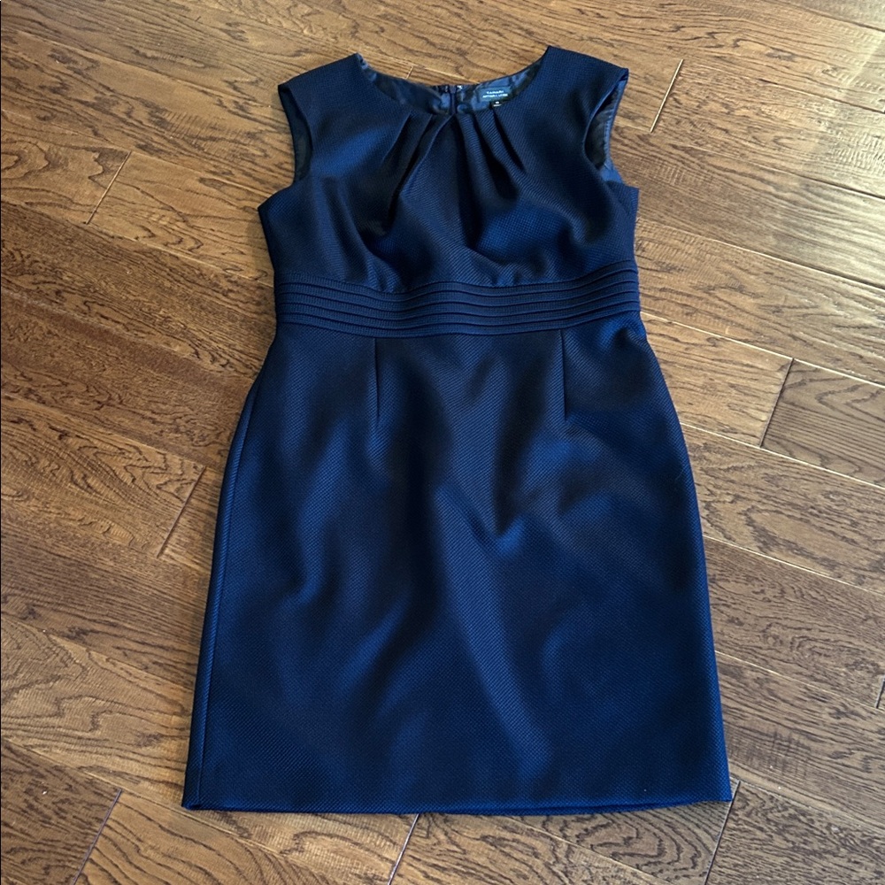 Chic Navy Sleeveless Mini Dress